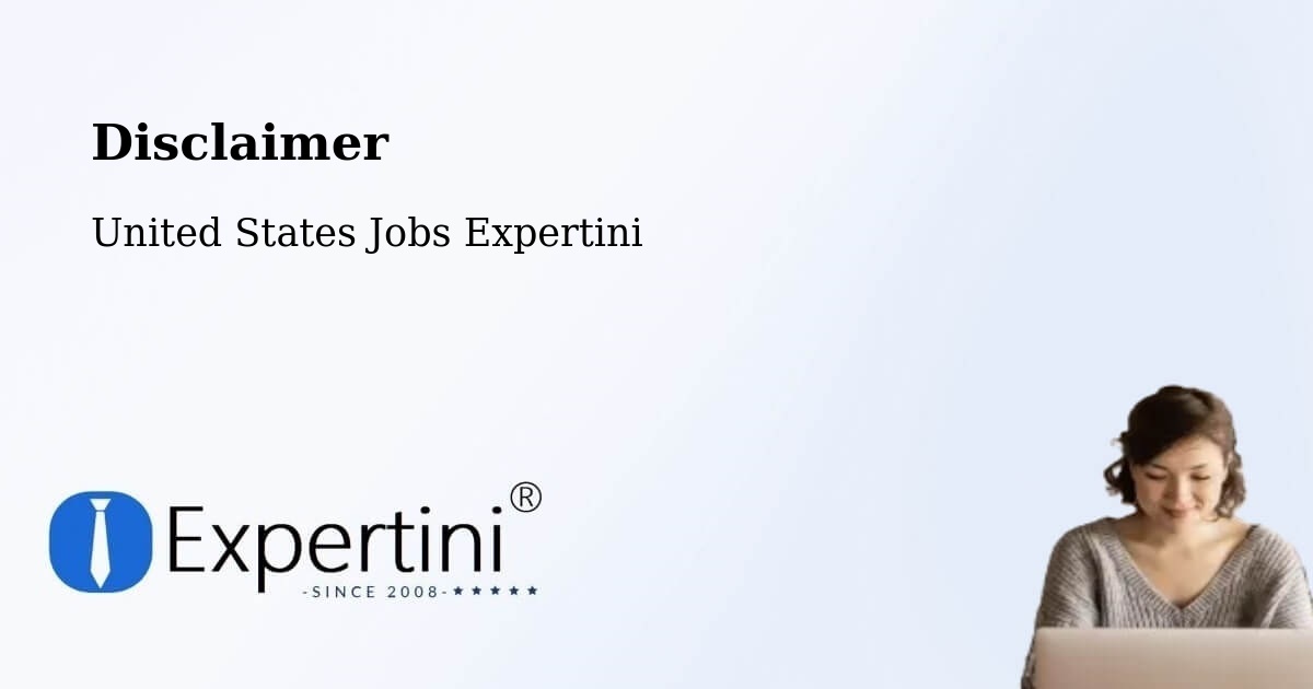 Disclaimer – Muncy - United States Jobs Expertini