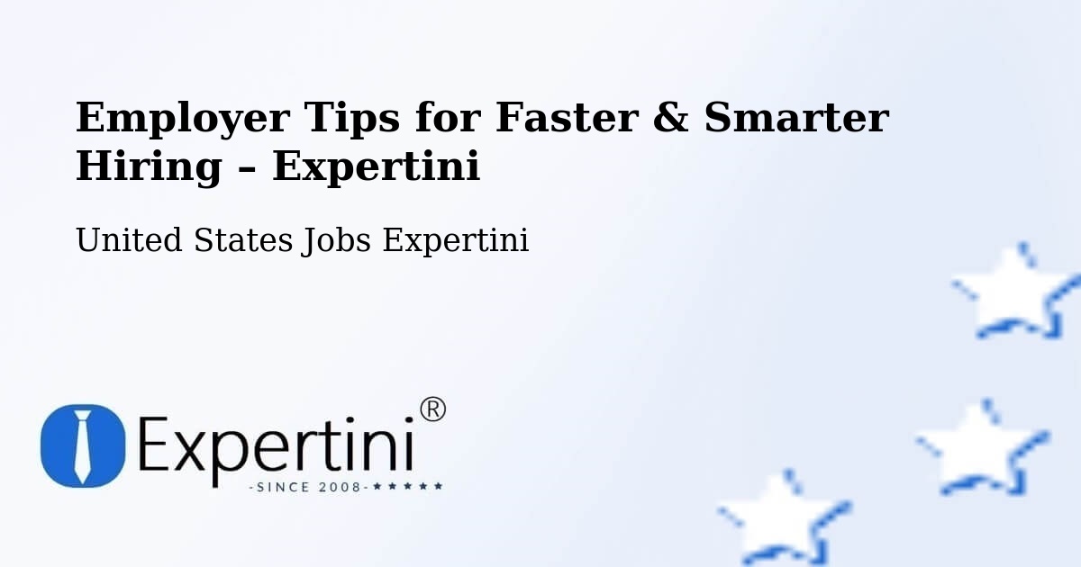 Employer Tips for Hiring & Recruitment – Muncy - Muncy, United States Jobs Expertini